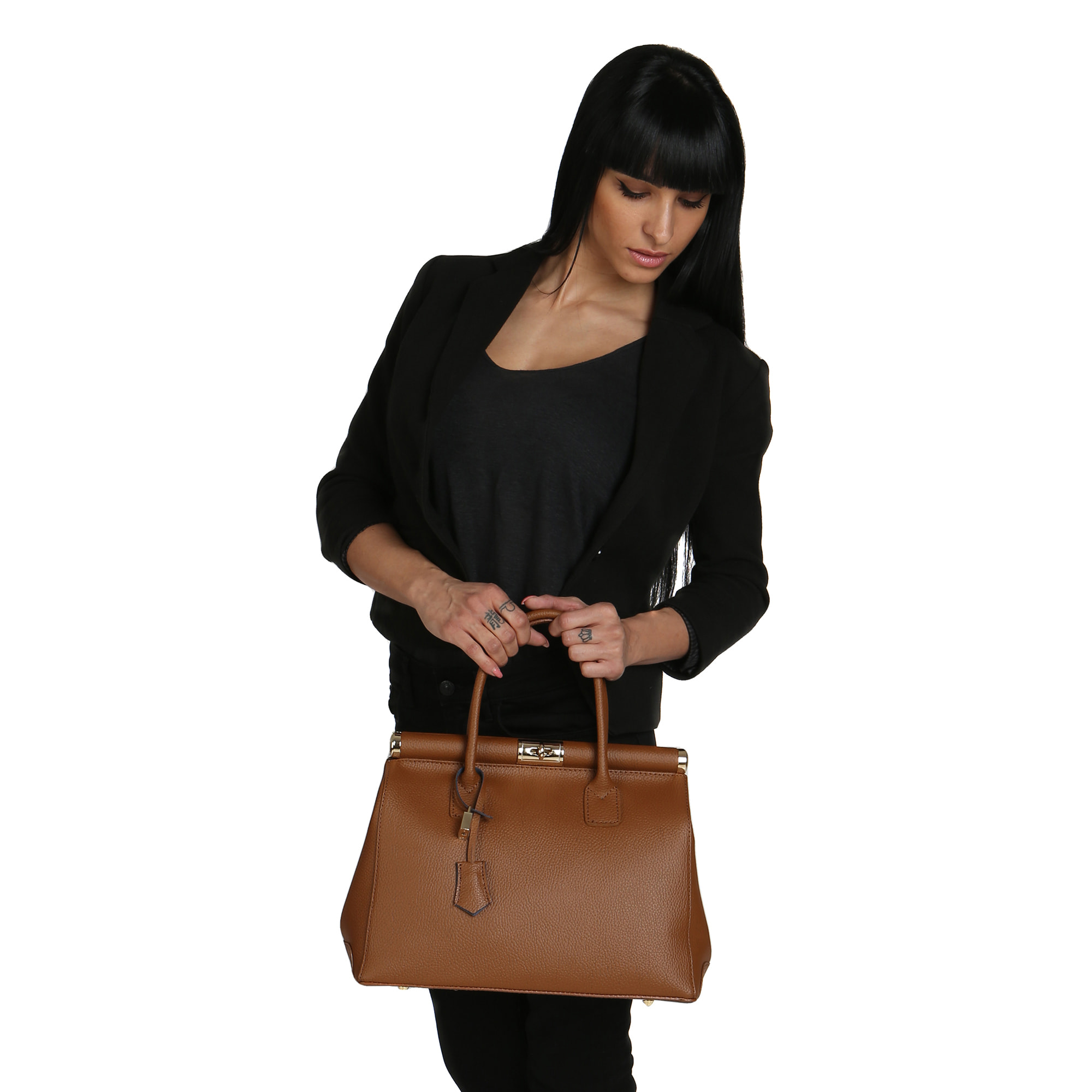 Chicca Borse Borsa Marrone