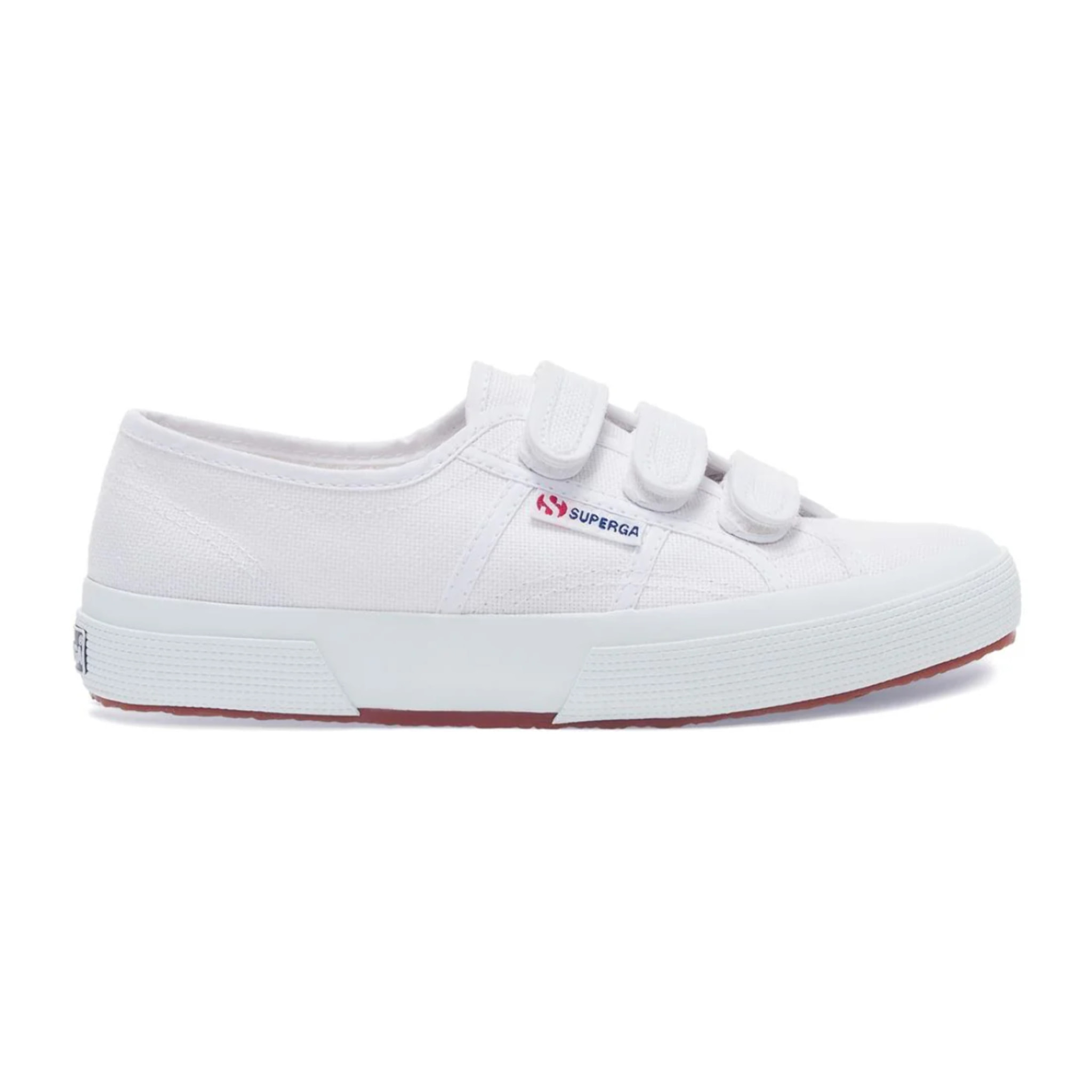 Le Superga Uomo Donna Bianco 2750-Cot3Strapu