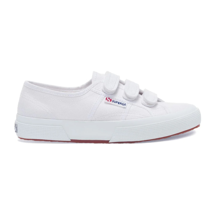 Le Superga Uomo Donna Bianco 2750-Cot3Strapu