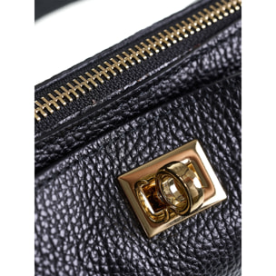 Borsa a spalla da donna Made in Italy - Modello Valoria - 100% pelle - 32.0 x 22.0 x 13.0 cm