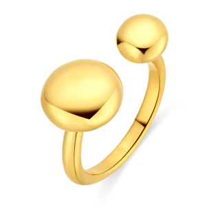 Anillo Pazai acabado oro amarillo 18k