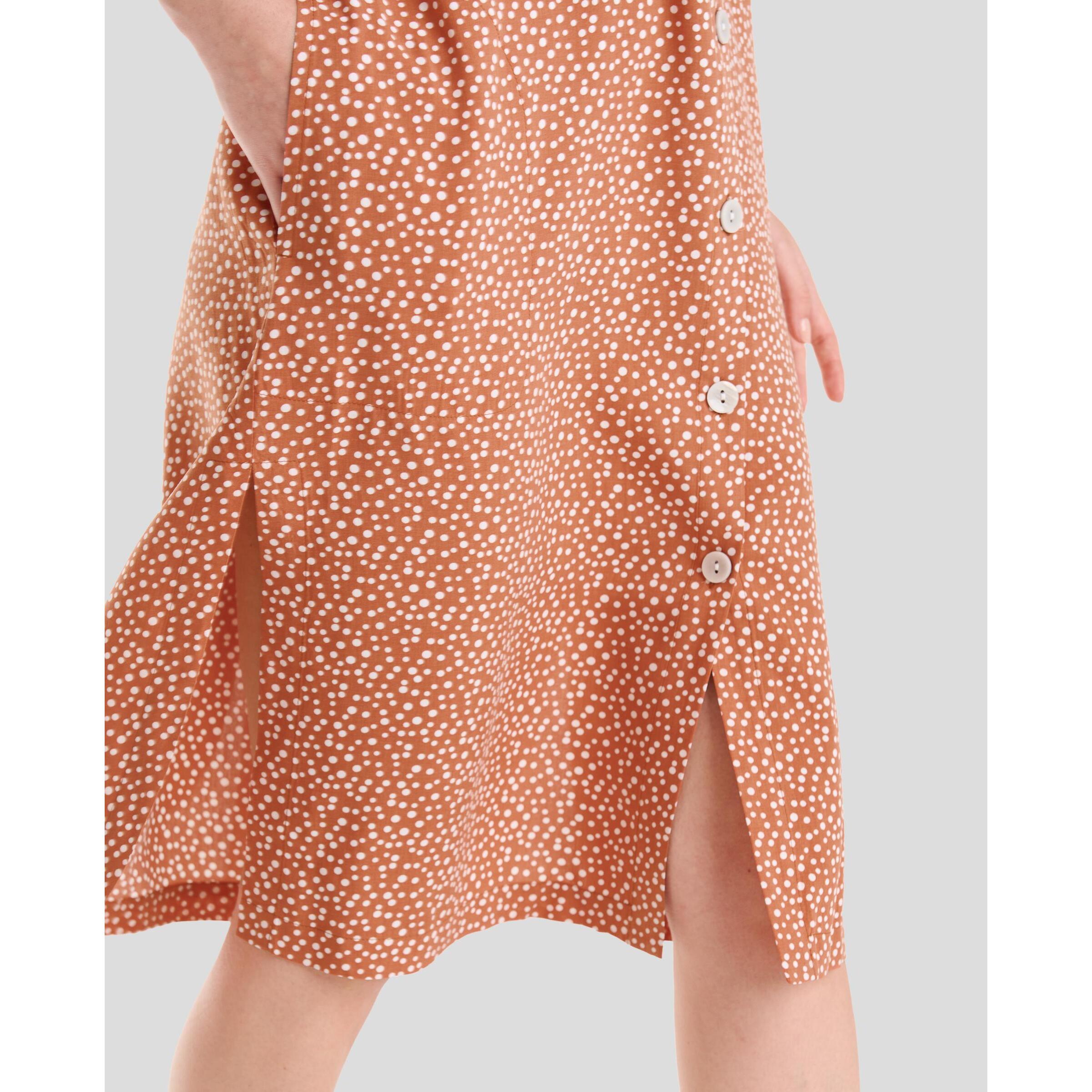 Vestido Topitos Abierto