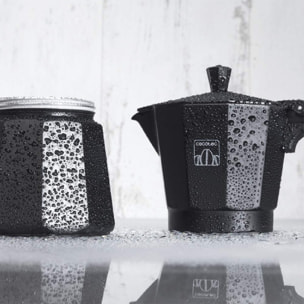 Cecotec Cafetera Italiana MokClassic 600 Black. Fabricada en Aluminio Fundido Ha