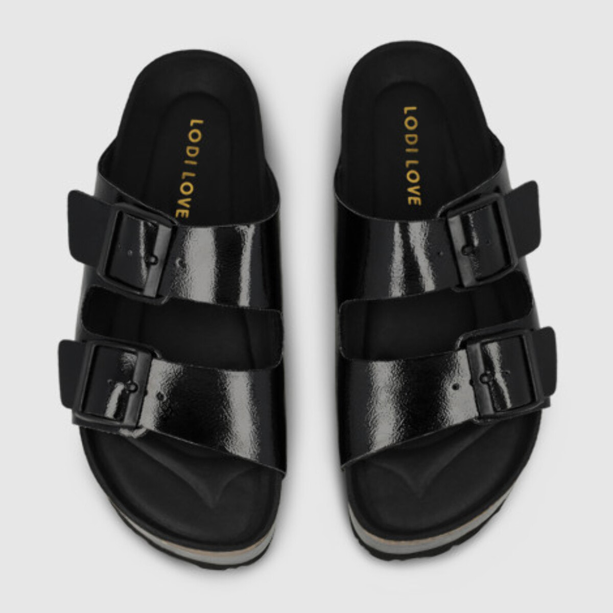 SANDALIAS NEGRAS BISEN