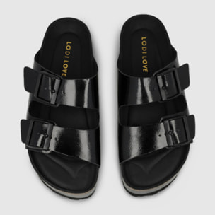 SANDALIAS NEGRAS BISEN