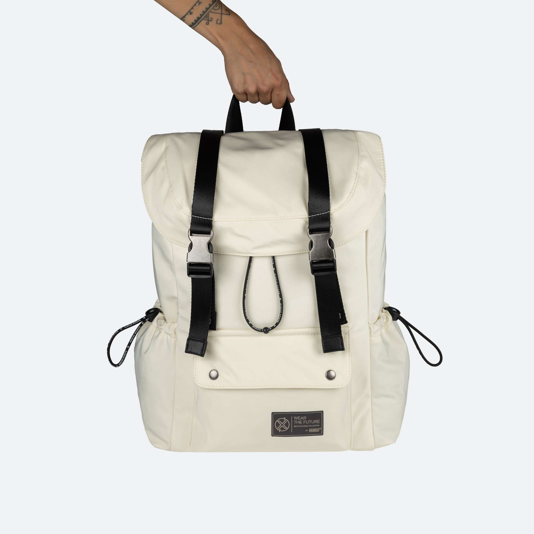 RECYCLED X 2.0 BACKPACK WHITE