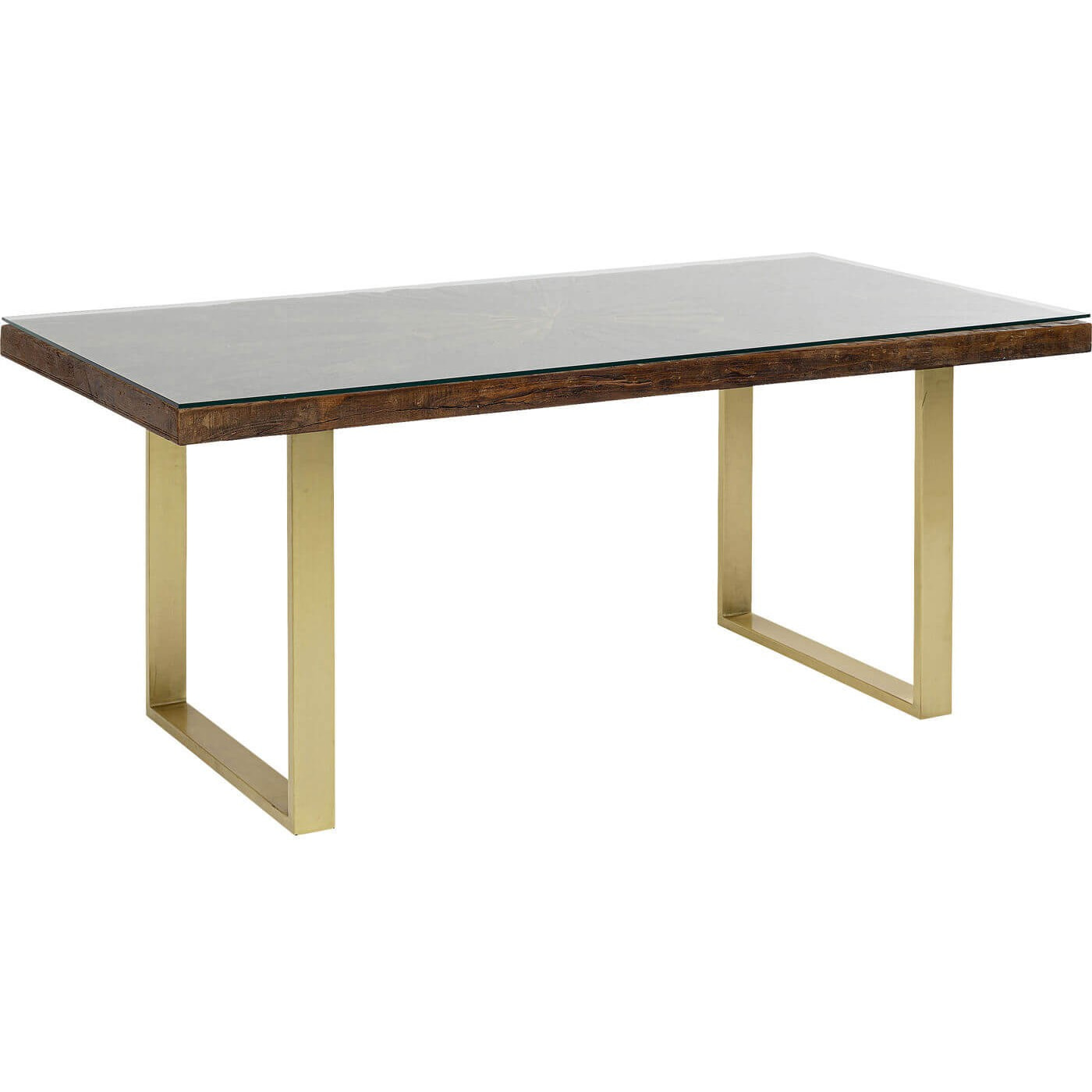 Table Conley pieds laiton Kare Design