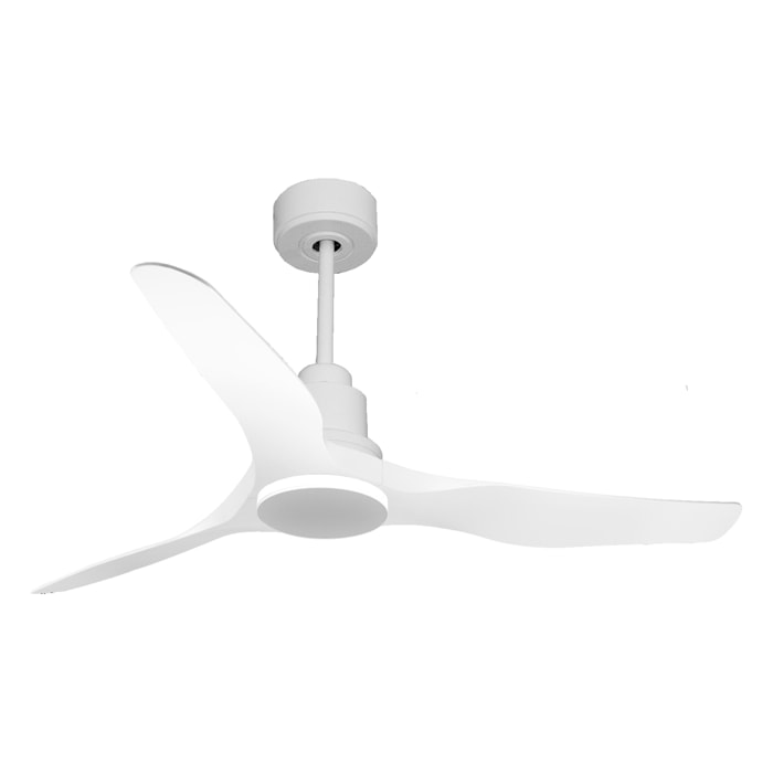 Ventilador de techo Reversible Termostato Vendible Pais Wifi Motor DC Techos Inclinados Mando a Distancia Adaptador 2/3 Aspas Hypersilence Memoria ThassosD127C0466675 PURLINE