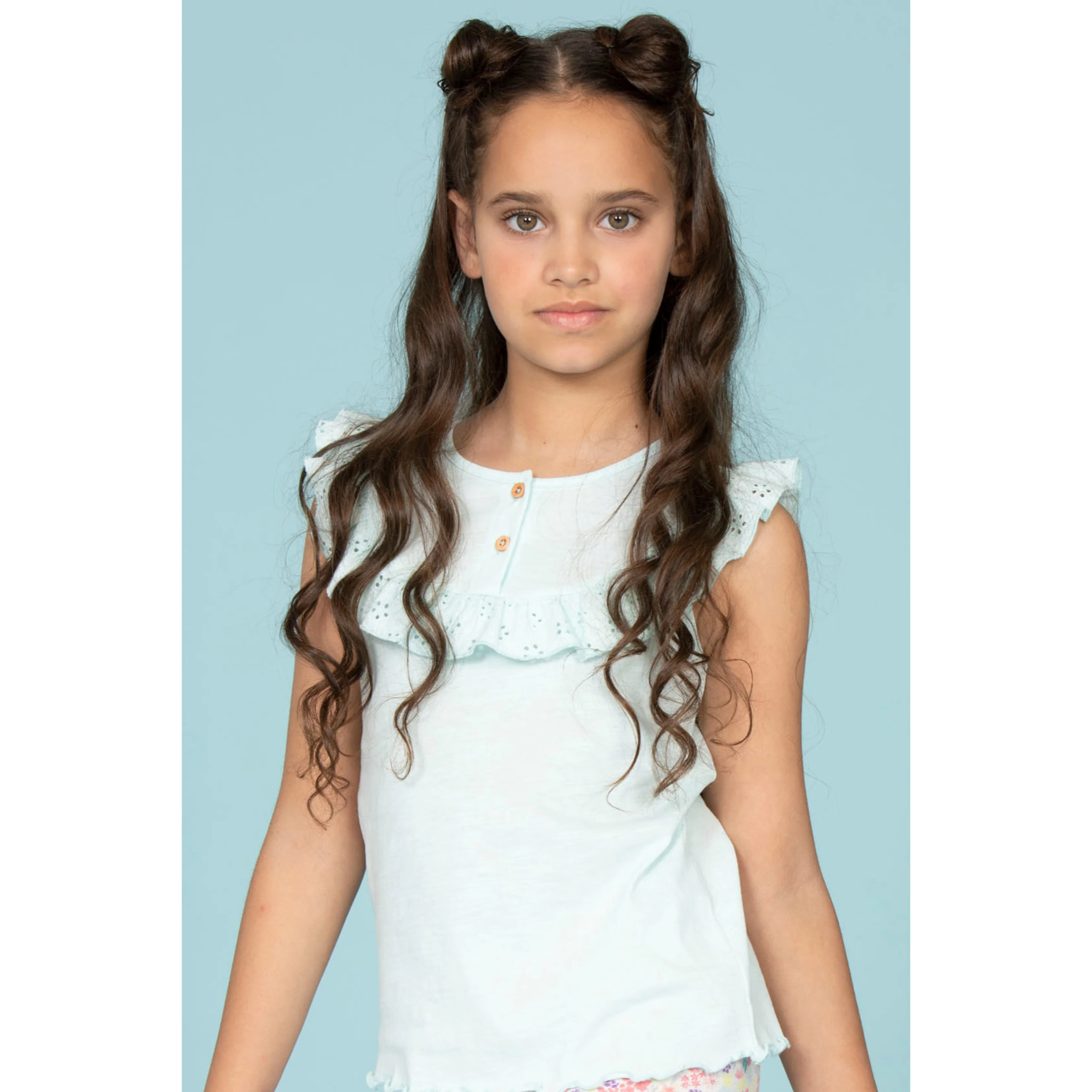 T-shirt Bambina Acquamarina