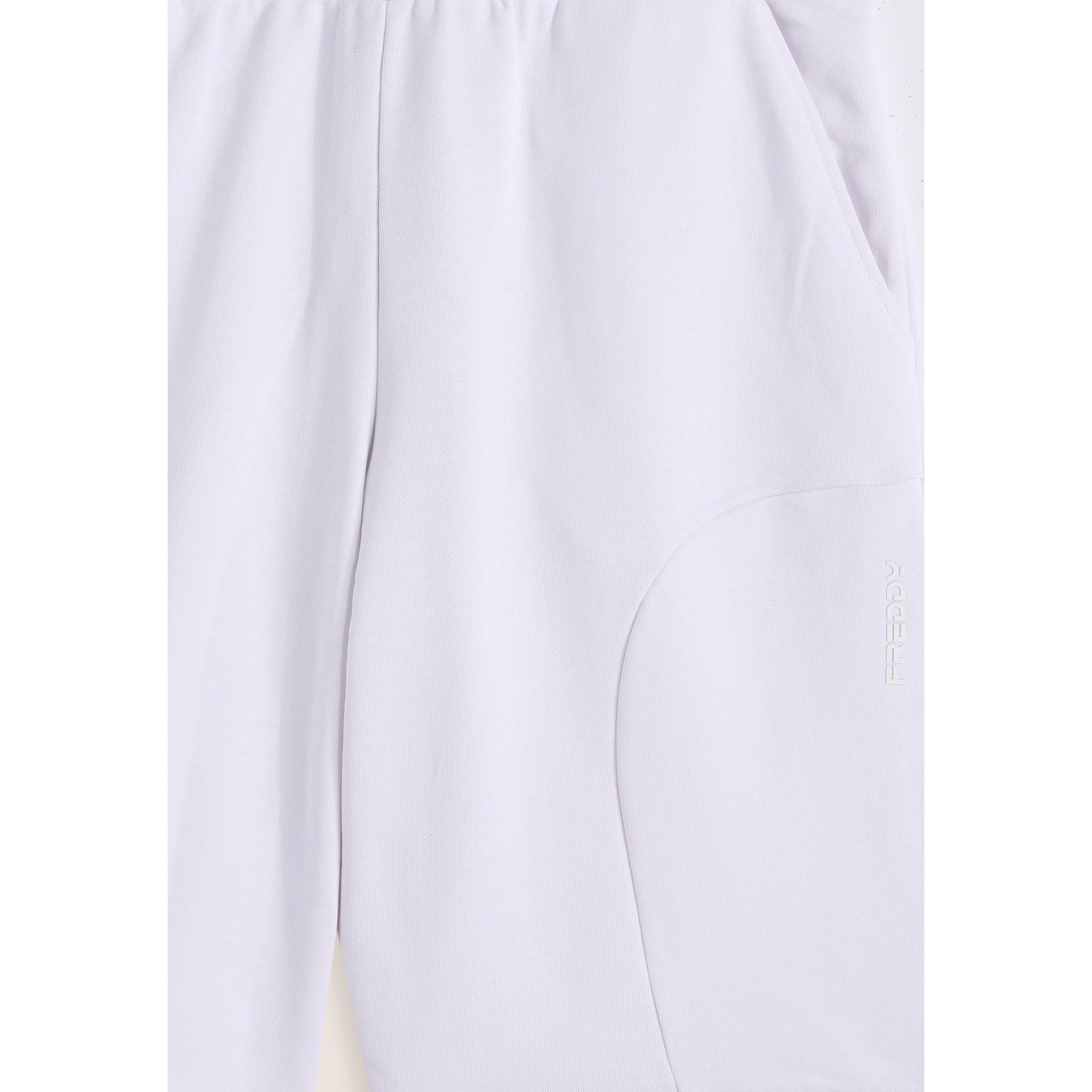 Pantaloni corti uomo in cotone con inserti a contrasto