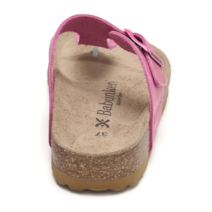 SANDALIA BABUNKERS ROSA