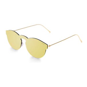 Gafas de sol OCEAN BERLIN - Plana dorado con patillas metálicas doradas