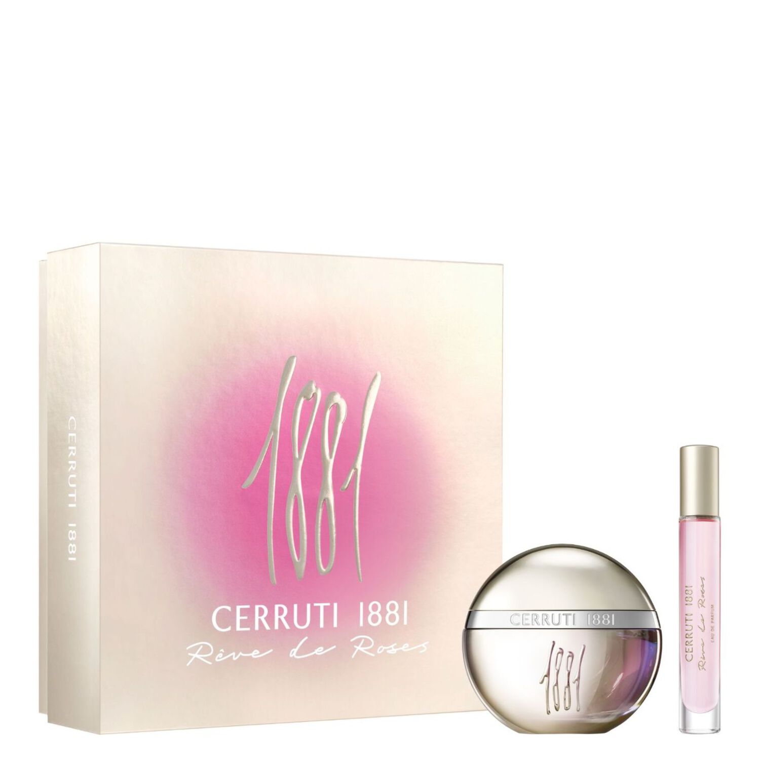 1881 Rêve de Roses - Coffret Eau de Parfum 50ml + Vaporisateur de sac 10ml