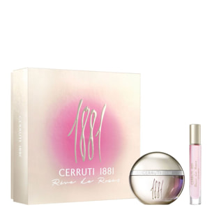 1881 Rêve de Roses - Coffret Eau de Parfum 50ml + Vaporisateur de sac 10ml