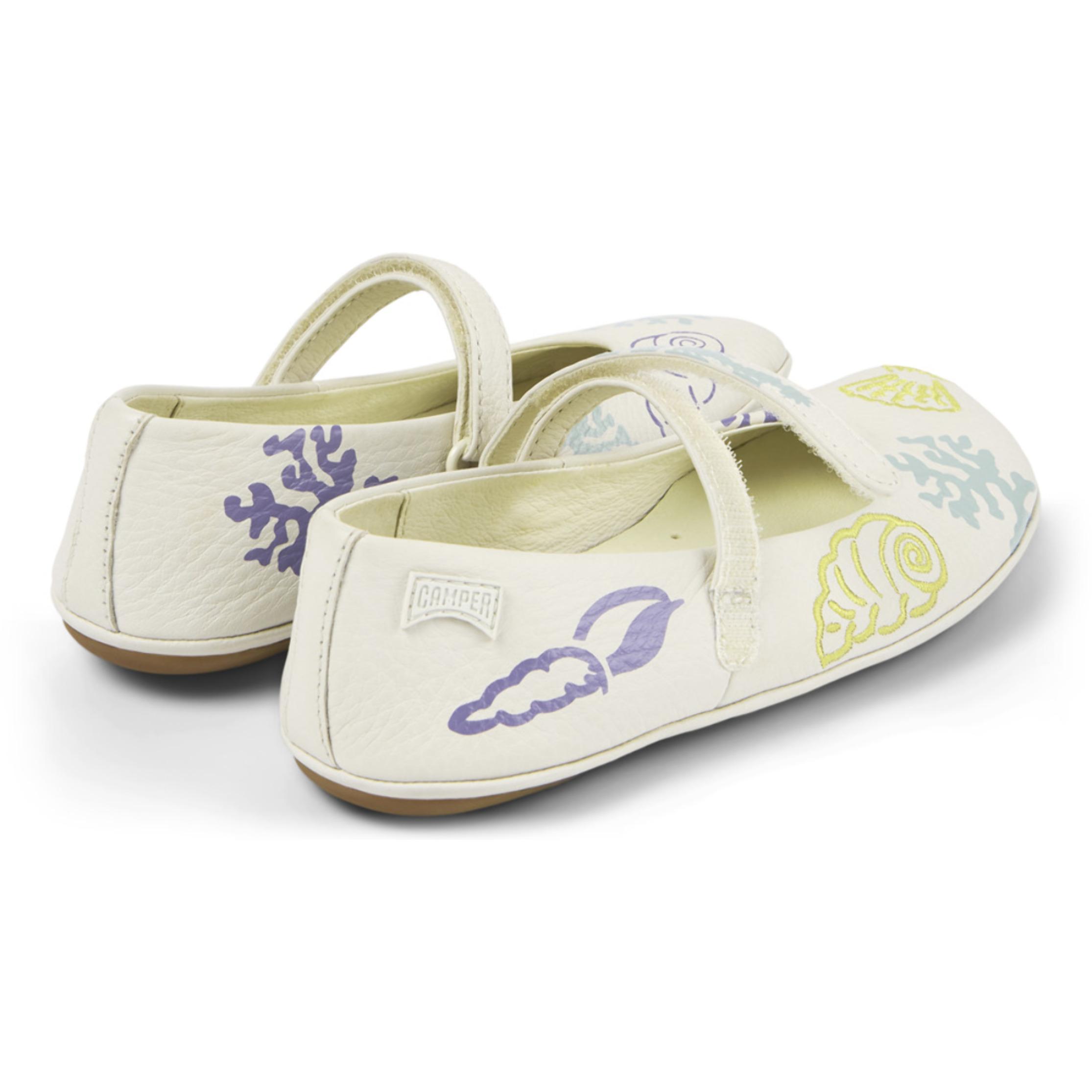 CAMPER TWS Kids - Ballerine Bambina Bianco