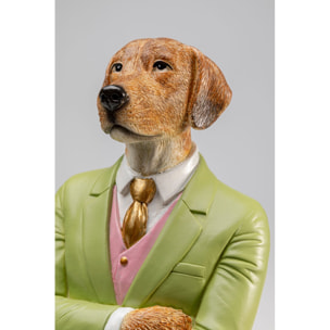 Déco chien gentleman 51cm Kare Design