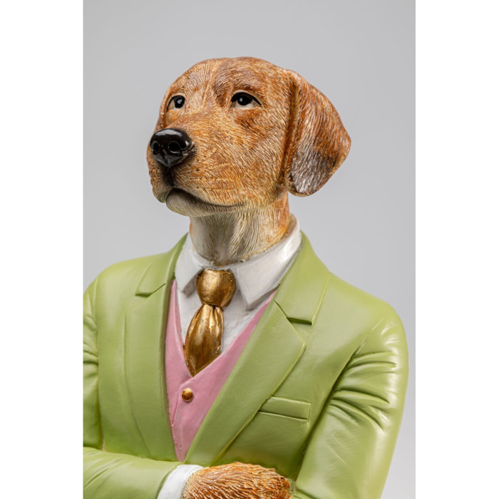 Déco chien gentleman 51cm Kare Design