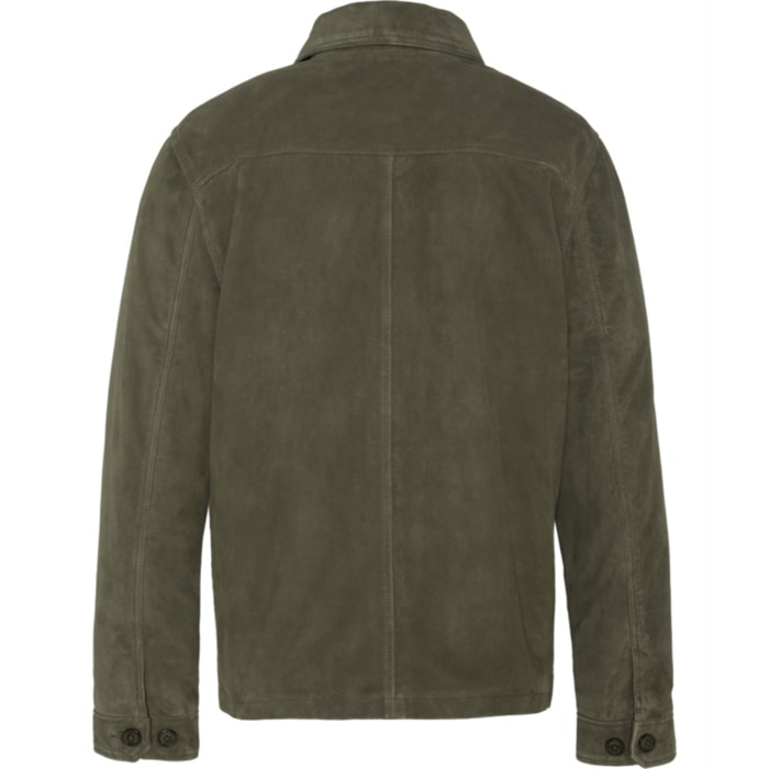 LCBRONXSSUEDE OVERSHIRTSchott NYC P/EKHAKI