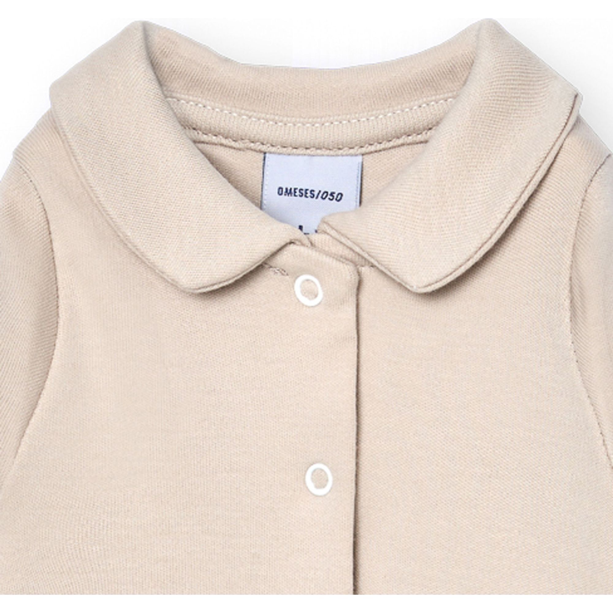 Body bebé manga larga cuello pico