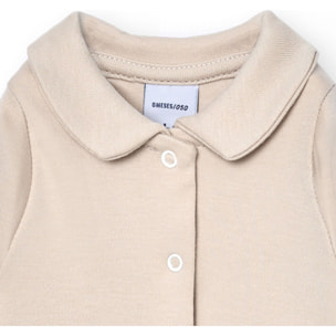 Body bebé manga larga cuello pico