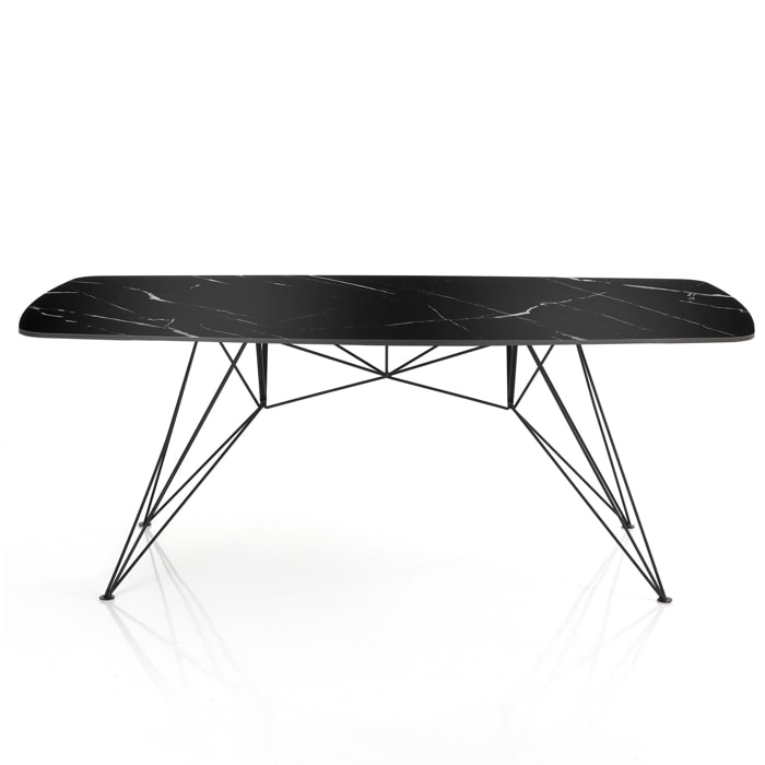 Tomasucci Table/bureau SPILLO en marbre noir