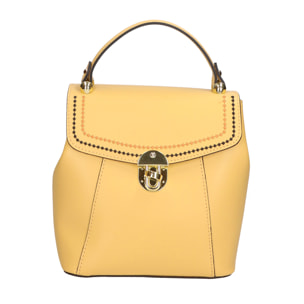 Borsa a mano da Donna Giuditta in Vera Pelle Made in Italy 22x20x12 cm