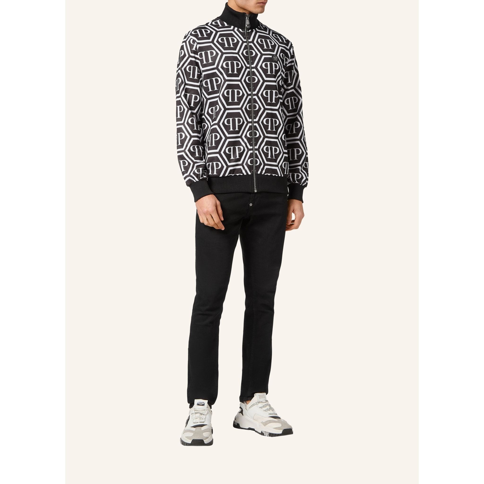 PHILIPP PLEIN Sweatjacket MONOGRAM