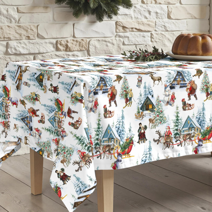 Nappe en résine Anti-tâches Christmas Landscape 1