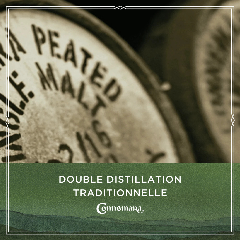Connemara Original Single Malt Tourbé Irlandais | 40% vol | 70cl