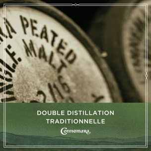 Connemara Original Single Malt Tourbé Irlandais | 40% vol | 70cl
