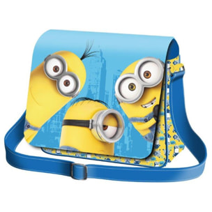 Minions Borsa Tracolla con patta unisex Minion