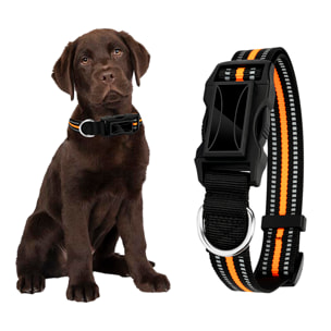 Localizzatore GPS speciale per cani e animali domestici. BDS+LBS+AGPS. Collare da 40 a 64 cm di diametro, riflettente.