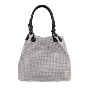 Chicca Borse Borsa Grigio
