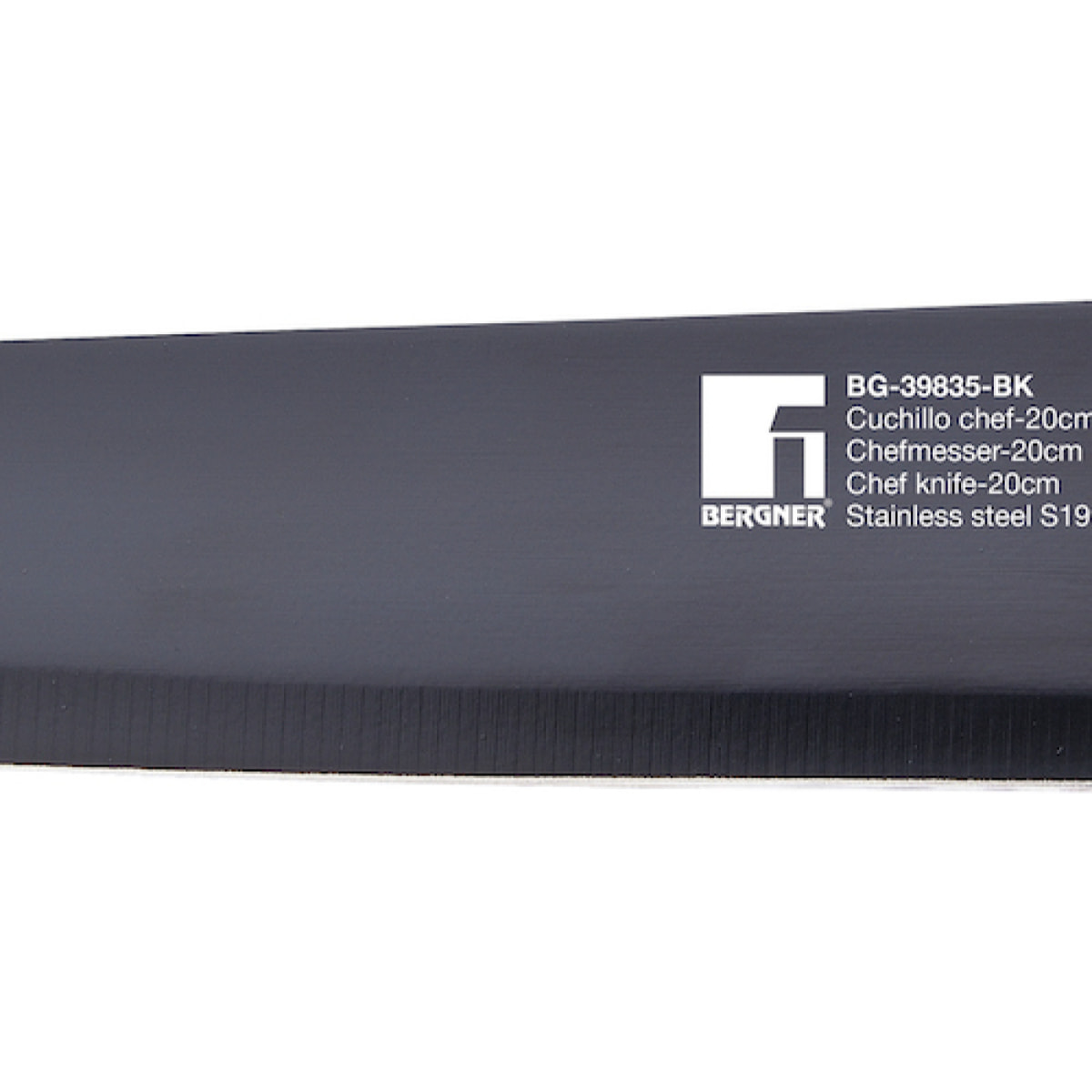 SET 3PC CUCHILLOS ACERO INOX  EARTH BLACK BG