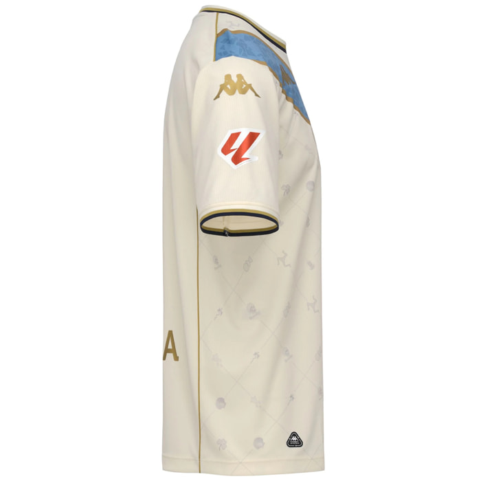 Kappa - Camisetas de juego Hombre Blanco - Kombat 2026 Third Deportivo