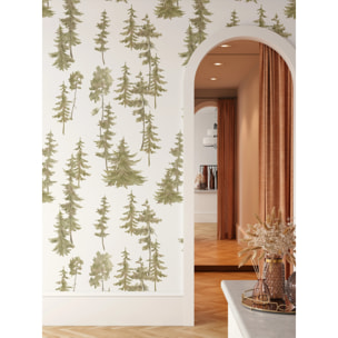 Carta da Parati Pini Verdi