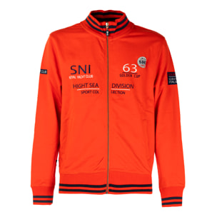 SCUOLA NAUTICA ITALIANA felpa uomo red race
