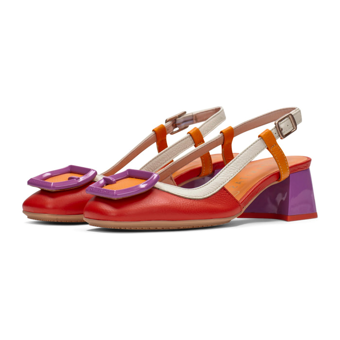 Destalonado Malta Rojo violet naranja 4,5 cm
