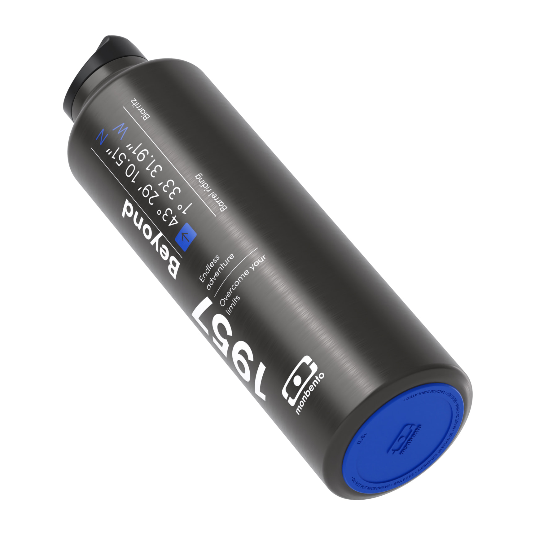 Bouteille isotherme avec infuseur Steel 500ml Beyond