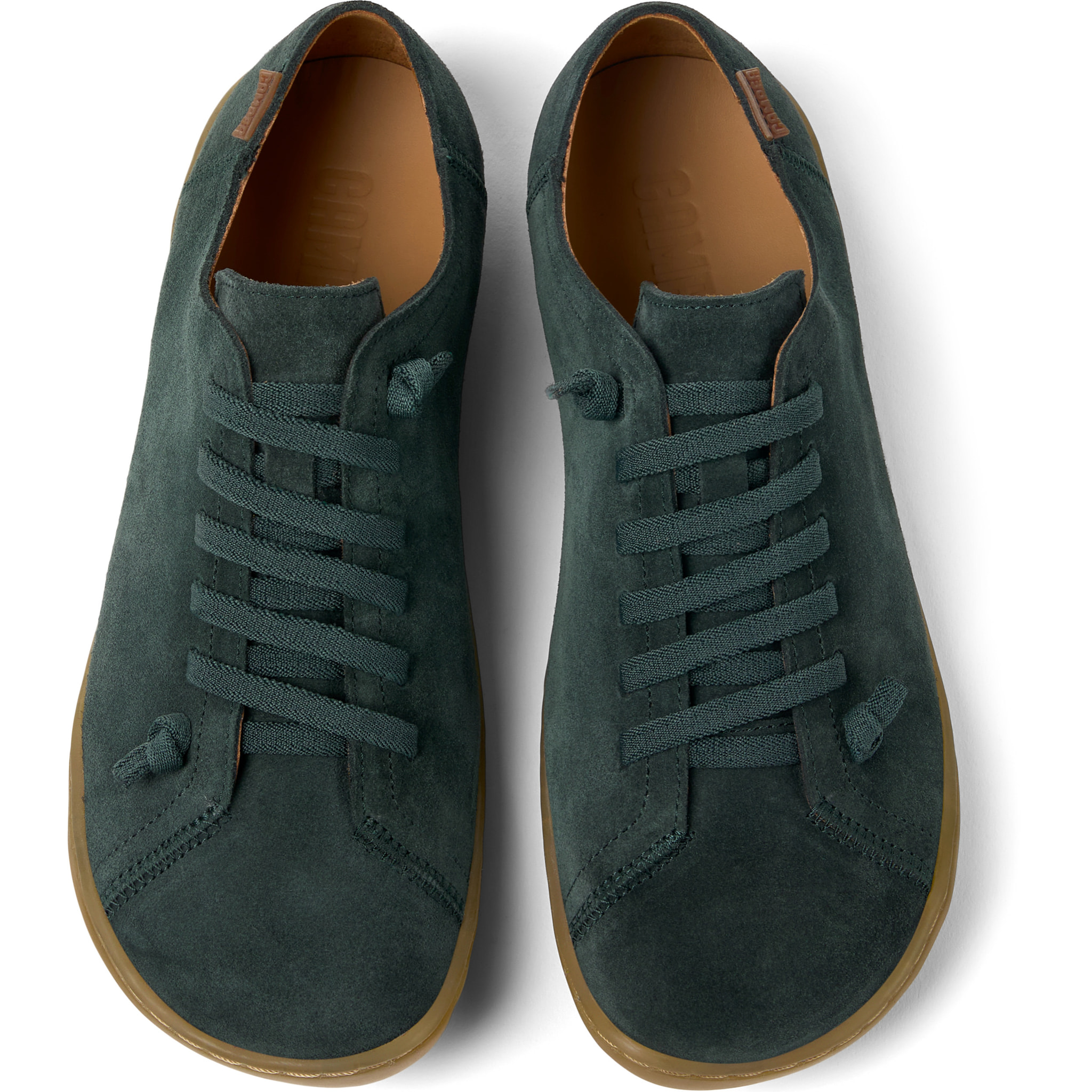 Sneakers - CAMPER Peu Cami - Verde - Pelle scamosciata