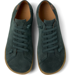 Sneakers - CAMPER Peu Cami - Verde - Pelle scamosciata
