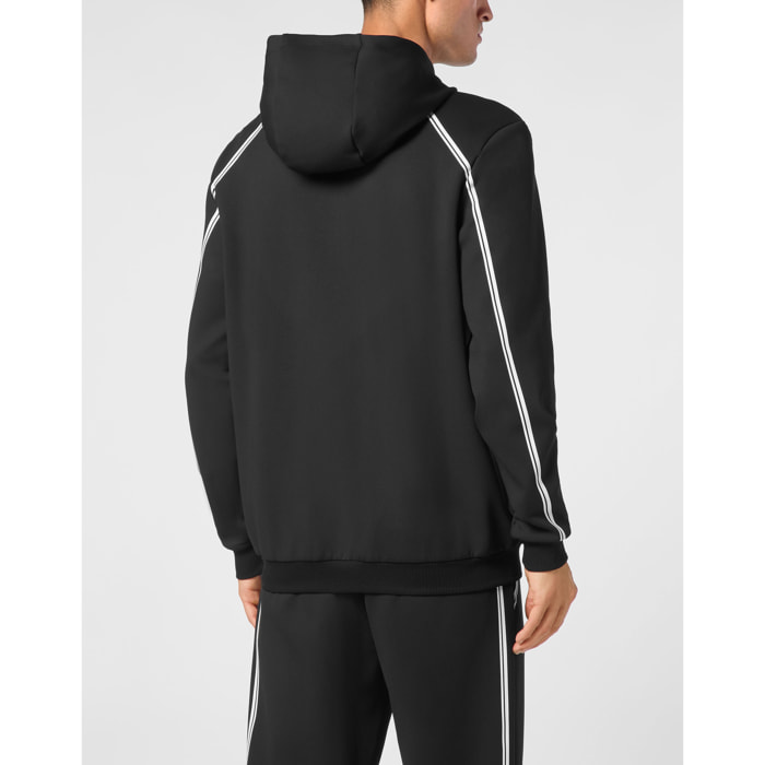 PLEIN SPORT Hooded Sweatjacket