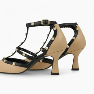 ZAPATOS DE SALÓN BEIGE GEDIGER