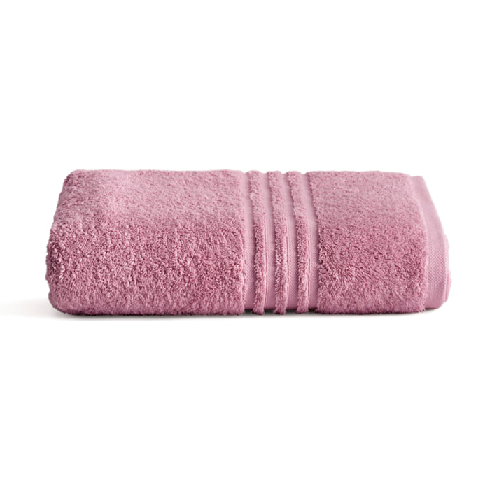 Serviette Éponge 100% Coton Peigné - 700 g/m2 ROSE