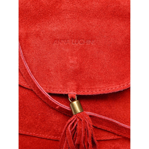 Borsa a mano Anna Luchini Rosso