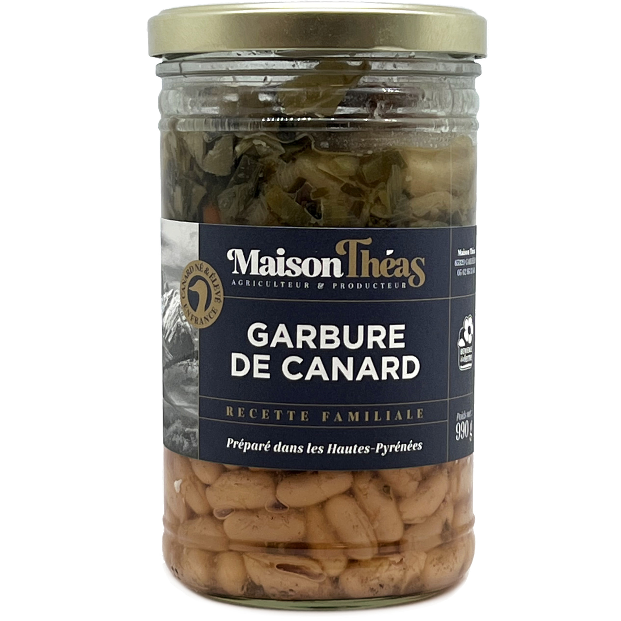 Garbure aux manchons de canard 990g ? Maison Théas