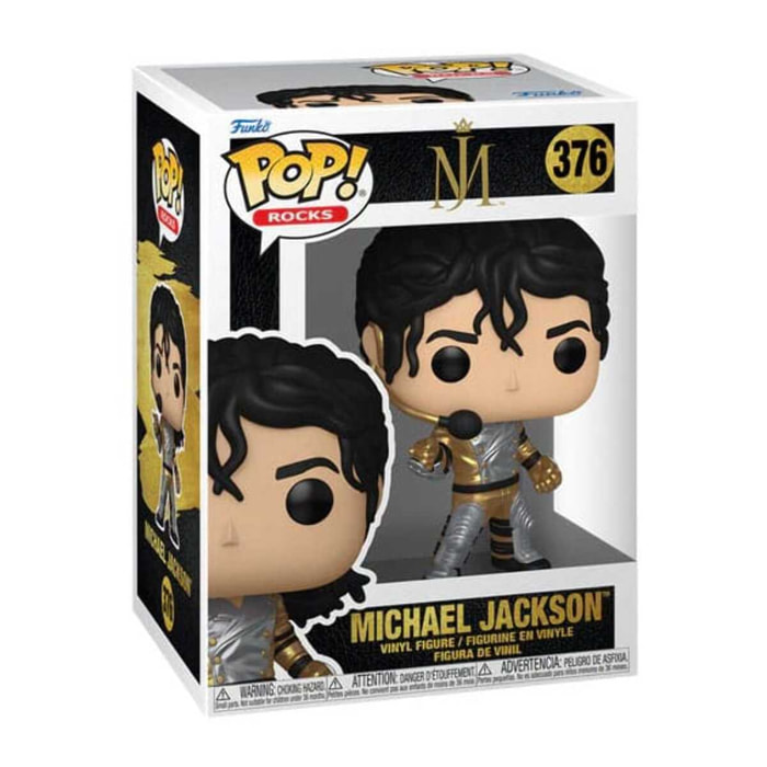 Funko Pop! Rocks Figure in Vinile Michael Jackson (History Tour) 10cm