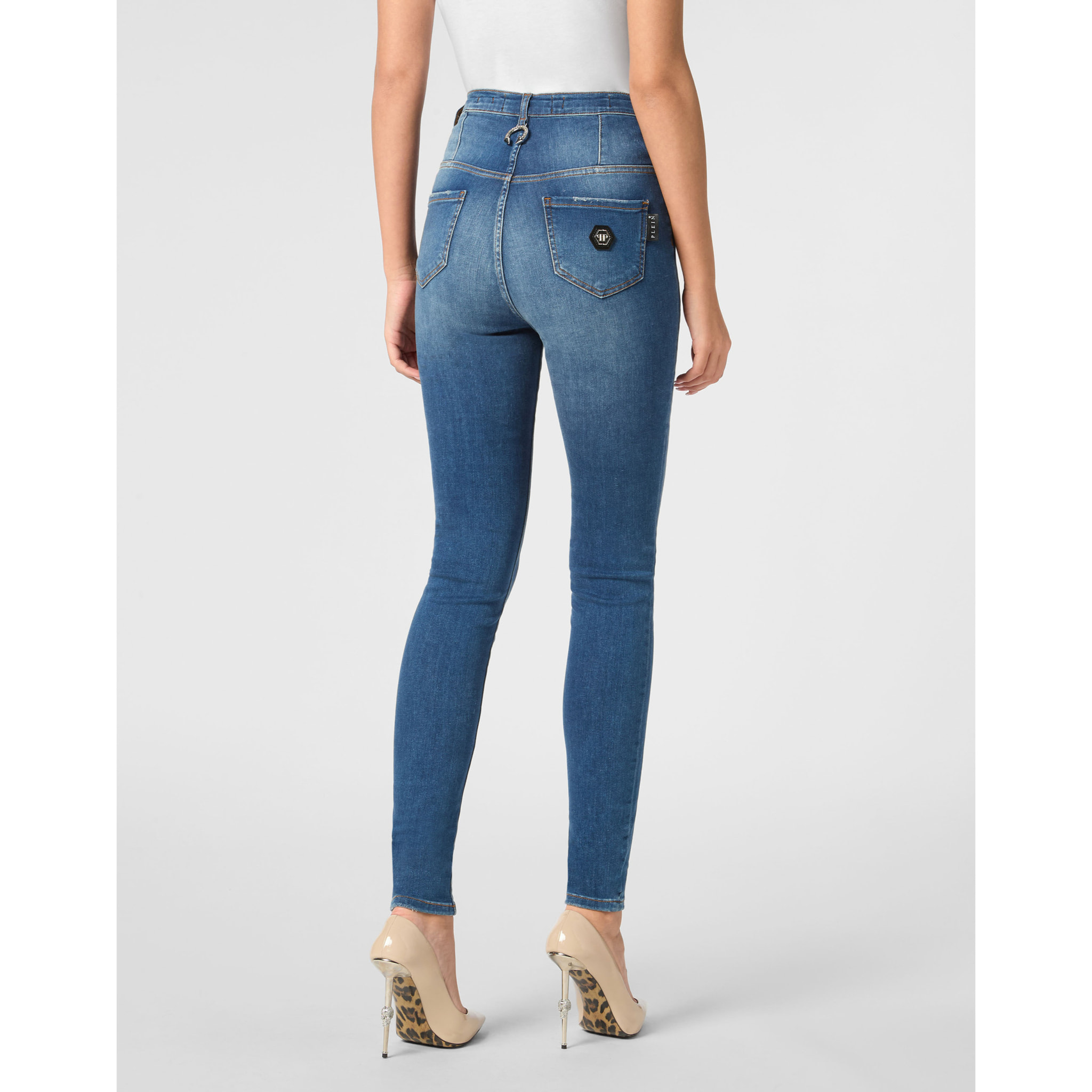 PHILIPP PLEIN High Waist Jegging