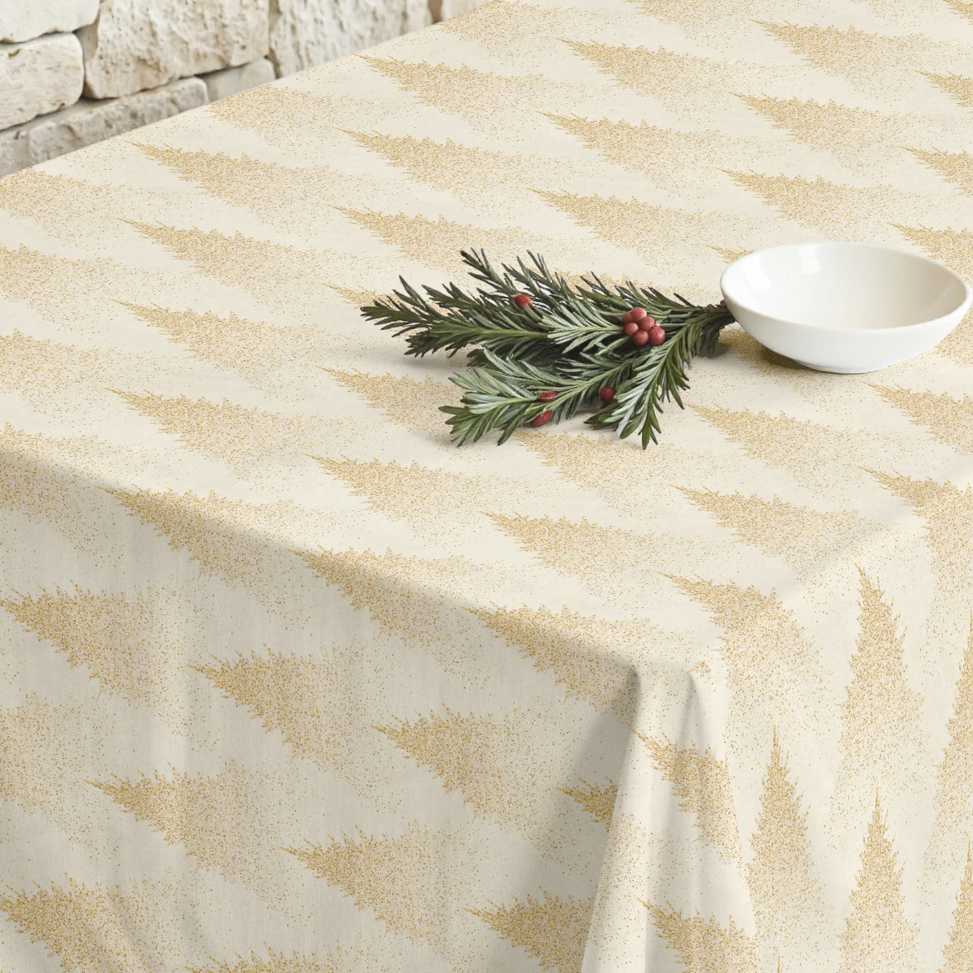 Nappe en résine Anti-tâches Merry Christmas 72