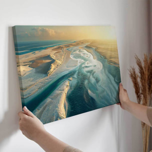 Tableau mer Désert blanc des Lençóis Maranhenses Toile imprimée